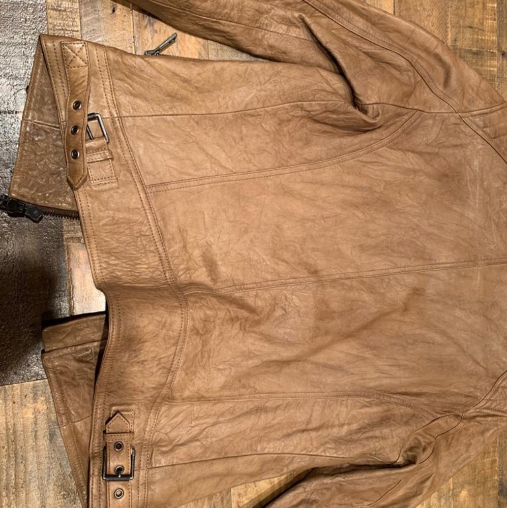 Mens Belstaff leather jacket - Picture 2 of 9